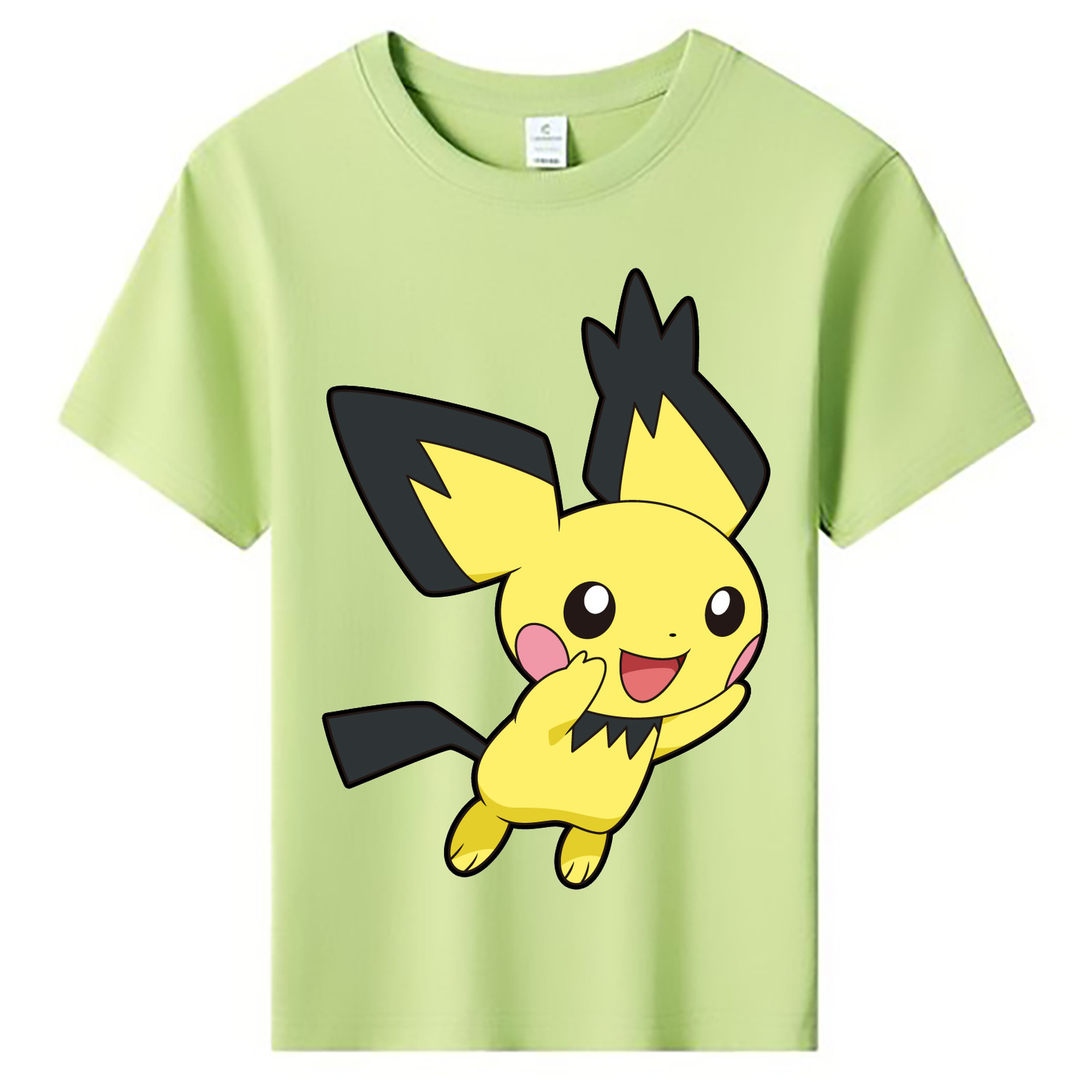 （画像用） ポケットモンスター Pokémon 綿100％キッズTシャツ（フロントプリント）